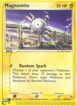 Magnemite, Dragon, no. 62