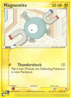 Magnemite, Dragon, no. 63