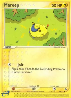 Mareep, Dragon, no. 64