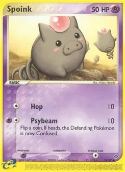 Spoink, Dragon, no. 74