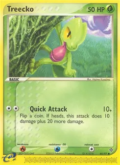 Treecko, Dragon, no. 80