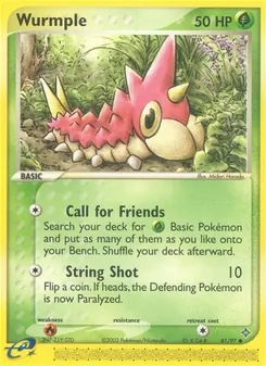 Wurmple, Dragon, no. 81