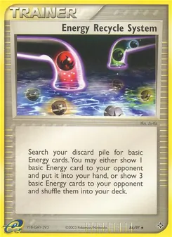 Energy Recycle System, Dragon, no. 84