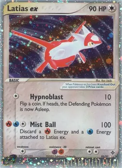 Latias ex, Dragon, no. 93