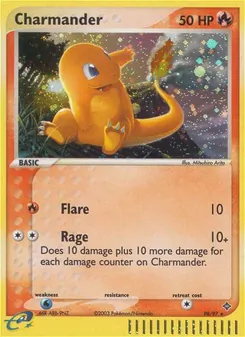 Charmander, Dragon, no. 98