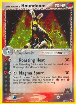 Team Magma's Houndoom, Team Magma vs Team Aqua, no. 10