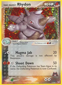 Team Magma's Rhydon, Team Magma vs Team Aqua, no. 11