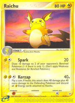 Raichu, Team Magma vs Team Aqua, no. 13