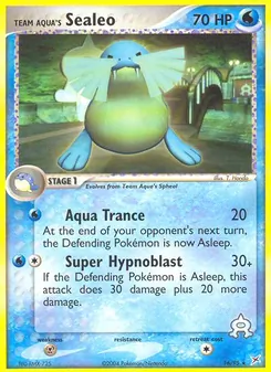 Team Aqua's Sealeo, Team Magma vs Team Aqua, no. 16
