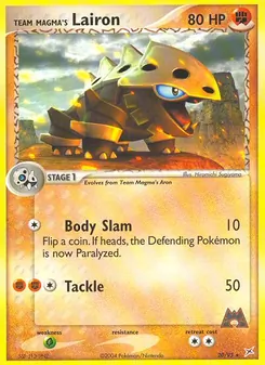 Team Magma's Lairon, Team Magma vs Team Aqua, no. 20