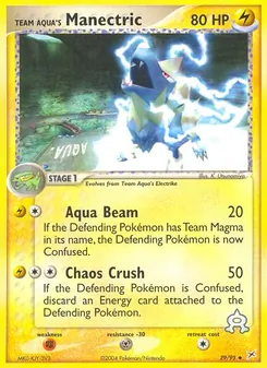Team Aqua's Manectric, Team Magma vs Team Aqua, no. 29