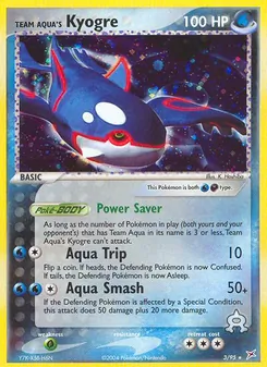 Team Aqua's Kyogre, Team Magma vs Team Aqua, no. 3