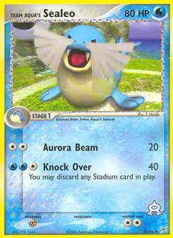 Team Aqua's Sealeo, Team Magma vs Team Aqua, no. 31