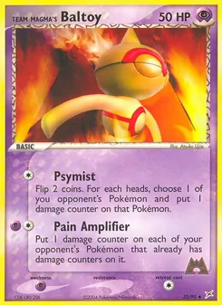 Team Magma's Baltoy, Team Magma vs Team Aqua, no. 32