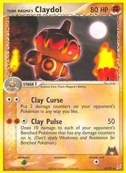 Team Magma's Claydol, Team Magma vs Team Aqua, no. 33