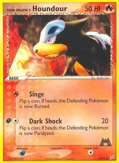 Team Magma's Houndour, Team Magma vs Team Aqua, no. 35