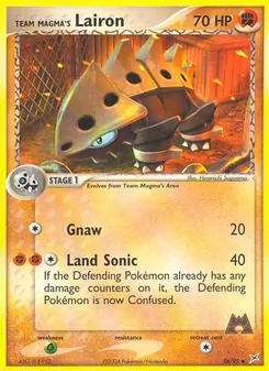 Team Magma's Lairon, Team Magma vs Team Aqua, no. 36