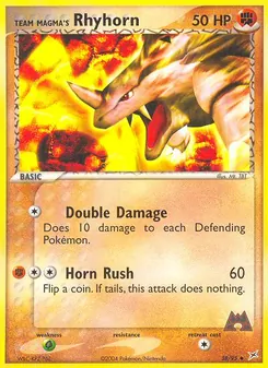 Team Magma's Rhyhorn, Team Magma vs Team Aqua, no. 38