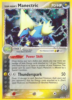 Team Aqua's Manectric, Team Magma vs Team Aqua, no. 4