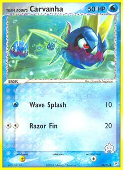 Team Aqua's Carvanha, Team Magma vs Team Aqua, no. 48