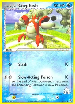 Team Aqua's Corphish, Team Magma vs Team Aqua, no. 51