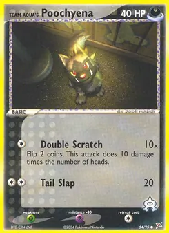 Team Aqua's Poochyena, Team Magma vs Team Aqua, no. 54