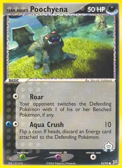 Team Aqua's Poochyena, Team Magma vs Team Aqua, no. 55