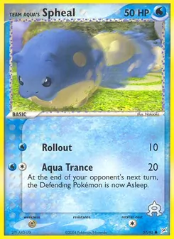 Team Aqua's Spheal, Team Magma vs Team Aqua, no. 57