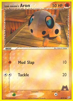 Team Magma's Aron, Team Magma vs Team Aqua, no. 58