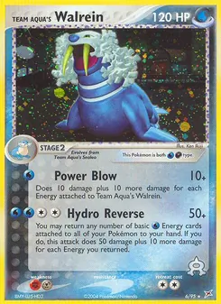Team Aqua's Walrein, Team Magma vs Team Aqua, no. 6