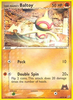 Team Magma's Baltoy, Team Magma vs Team Aqua, no. 60