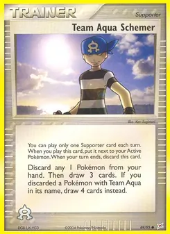 Team Aqua Schemer, Team Magma vs Team Aqua, no. 69