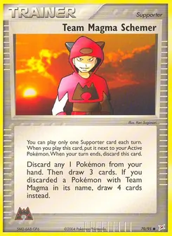 Team Magma Schemer, Team Magma vs Team Aqua, no. 70