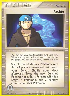 Archie, Team Magma vs Team Aqua, no. 71