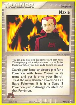 Maxie, Team Magma vs Team Aqua, no. 73