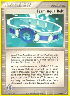 Team Aqua Belt, Team Magma vs Team Aqua, no. 76