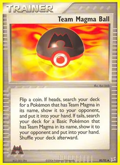 Team Magma Ball, Team Magma vs Team Aqua, no. 80