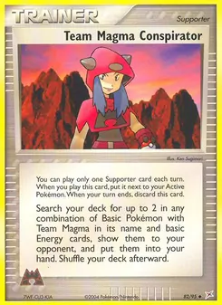 Team Magma Conspirator, Team Magma vs Team Aqua, no. 82