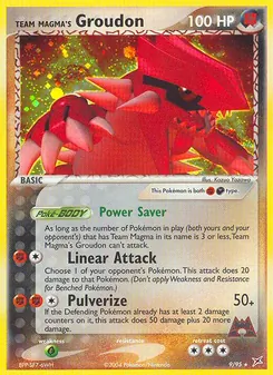 Team Magma's Groudon, Team Magma vs Team Aqua, no. 9
