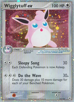 Wigglytuff ex, Hidden Legends, no. 101