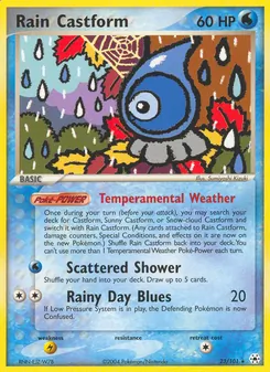Rain Castform, Hidden Legends, no. 23