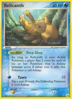 Relicanth, Hidden Legends, no. 24