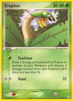 Tropius, Hidden Legends, no. 27