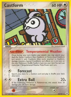 Castform, Hidden Legends, no. 30