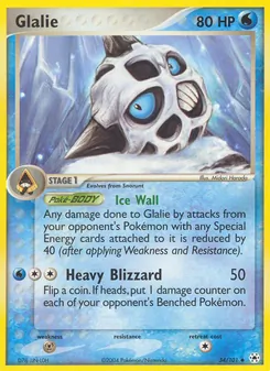 Glalie, Hidden Legends, no. 34
