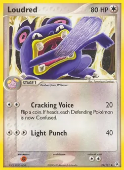 Loudred, Hidden Legends, no. 39