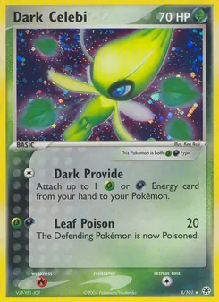 Dark Celebi, Hidden Legends, no. 4