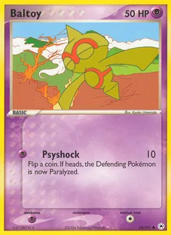 Baltoy, Hidden Legends, no. 52