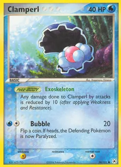 Clamperl, Hidden Legends, no. 58