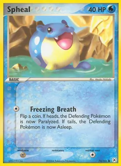 Spheal, Hidden Legends, no. 74